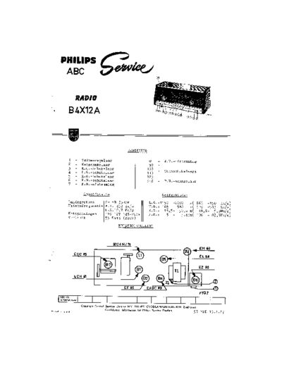 Philips B4X12A  Philips Historische Radios B4X12A B4X12A.pdf