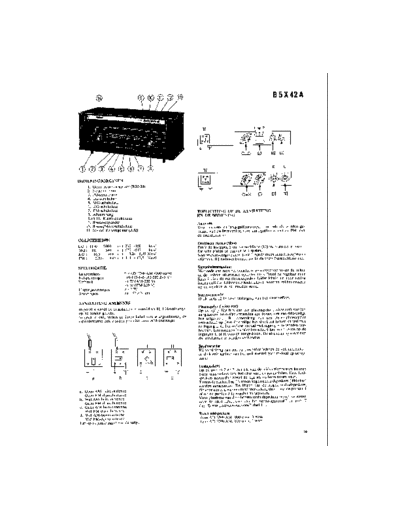 Philips B5X42A  Philips Historische Radios B5X42A B5X42A.pdf