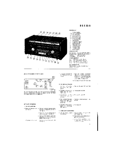 Philips B6X23A  Philips Historische Radios B6X23A B6X23A.pdf