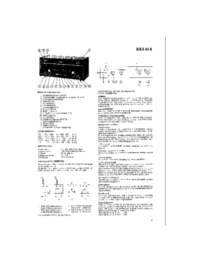 Philips B6X44A  Philips Historische Radios B6X44A B6X44A.pdf