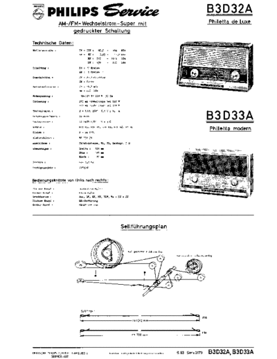 Philips b3d32a philetta de luxe b3d33a philetta modern sm  Philips Historische Radios B3D32A philips_b3d32a_philetta_de_luxe_b3d33a_philetta_modern_sm.pdf