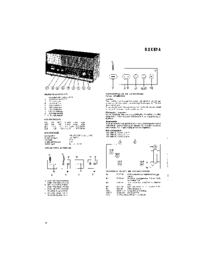 Philips B3X52A  Philips Historische Radios B3X52A B3X52A.pdf