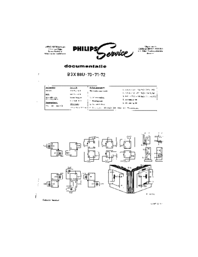 Philips B3X88U  Philips Historische Radios B3X88U B3X88U.pdf