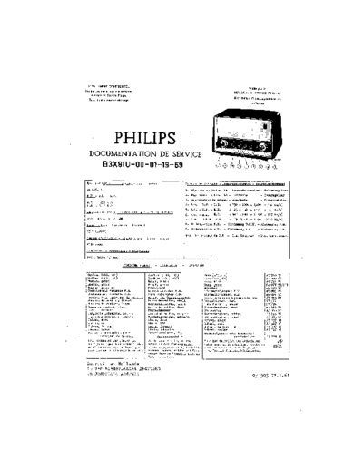 Philips B3X81U  Philips Historische Radios B3X81U B3X81U.pdf