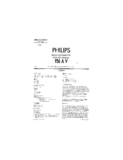 Philips 156AV  Philips Historische Radios 156AV Philips 156AV.pdf