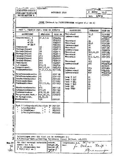 Philips Philips-2601-Schematic  Philips Historische Radios 2601 Philips-2601-Schematic.pdf