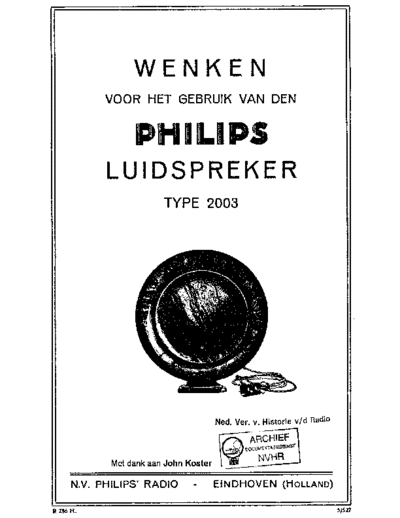 Philips 2003 usr  Philips Historische Radios 2003 Philips_2003_usr.pdf