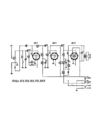 Philips Philips-350-B-Schematic  Philips Historische Radios 350B Philips-350-B-Schematic.pdf