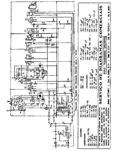 Philips -312-A-Schematic  Philips Historische Radios 312A Philips-312-A-Schematic.pdf