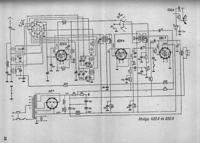 Philips 450 a 550 a  Philips Historische Radios 550A philips 450 a 550 a.djvu