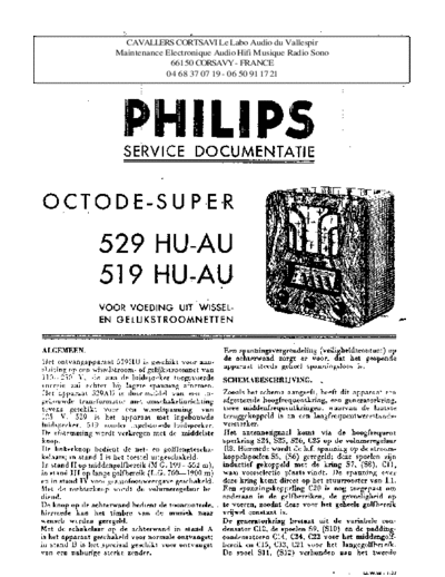 Philips 529 hu  Philips Historische Radios 519HU-529HU 529 hu.pdf