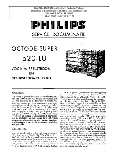 Philips 519 hu  Philips Historische Radios 520LU 519 hu.pdf