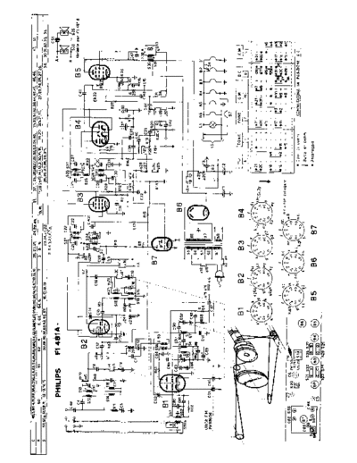 Philips fi 481 a  Philips Historische Radios FI481A fi 481 a.pdf