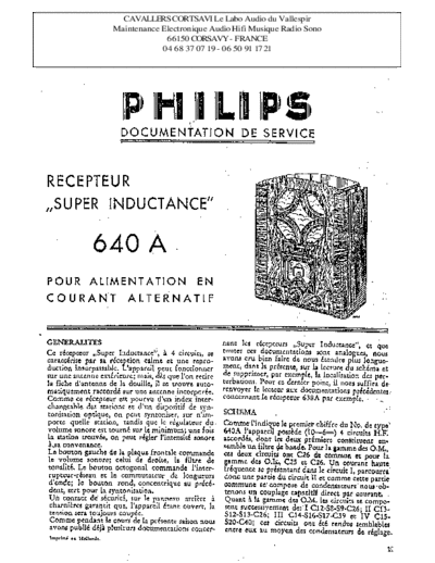Philips 640 a  Philips Historische Radios 640A 640 a.pdf