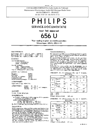 Philips 656 u  Philips Historische Radios 656U 656 u.pdf