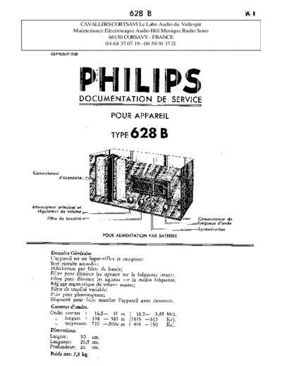 Philips 628 b  Philips Historische Radios 628B 628 b.pdf