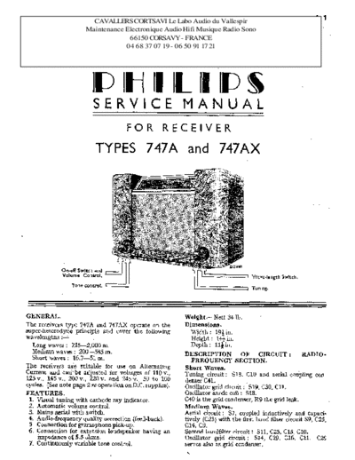 Philips 747 ax  Philips Historische Radios 747AX 747 ax.pdf