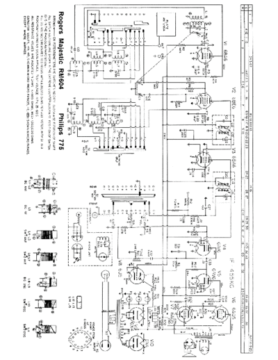 Philips rogersrm604data  Philips Historische Radios 775 rogersrm604data.pdf