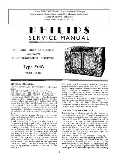 Philips 794 a  Philips Historische Radios 794A 794 a.pdf