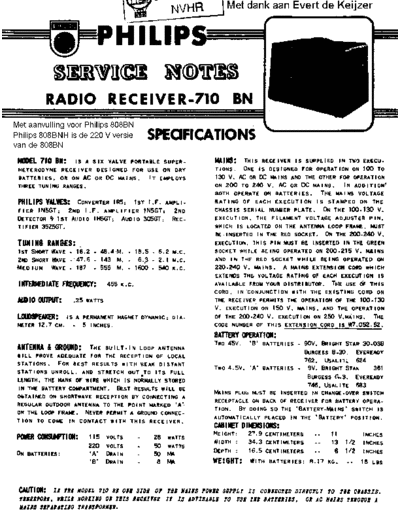 Philips 808BN  Philips Historische Radios 808BN Philips_808BN.pdf