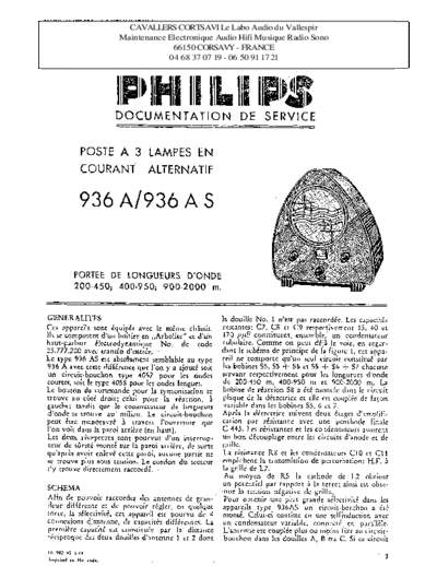 Philips 936 a  Philips Historische Radios 936A 936 a.pdf