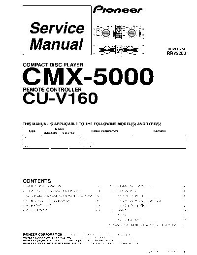 Pioneer hfe   cmx-5000 cu-v160 service rrv2260 en  Pioneer CD CMX-5000 hfe_pioneer_cmx-5000_cu-v160_service_rrv2260_en.pdf