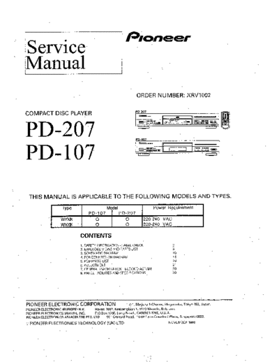Pioneer pd-107 207 sm  Pioneer CD PD-107-207 pioneer_pd-107_207_sm.pdf