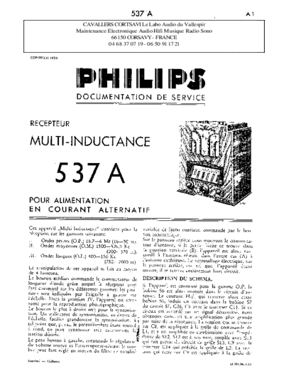Philips 537 a  Philips Historische Radios 537A 537 a.pdf