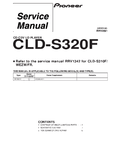 Pioneer hfe   cld-s320f service en rrv2091  Pioneer Laser Disk CLD-S320F hfe_pioneer_cld-s320f_service_en_rrv2091.pdf