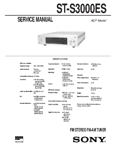 panasonic st-s3000es  panasonic Fax KXFM90PDW Viewing SGML_VIEW_DATA EU KX-FM90PD-W SVC Audio st-s3000es.pdf