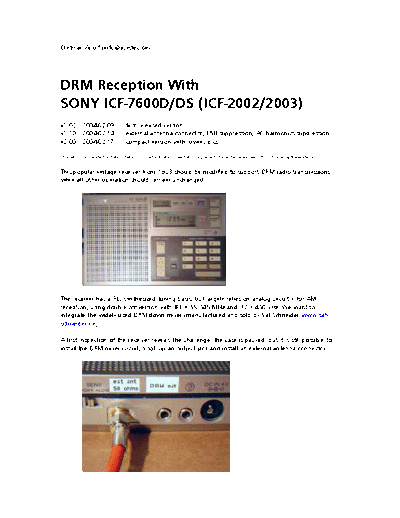 panasonic sony icf-2002 2003 7600dds drm modification manual  panasonic Fax KXFM90PDW Viewing SGML_VIEW_DATA EU KX-FM90PD-W SVC Audio sony_icf-2002_2003_7600dds_drm_modification_manual.pdf