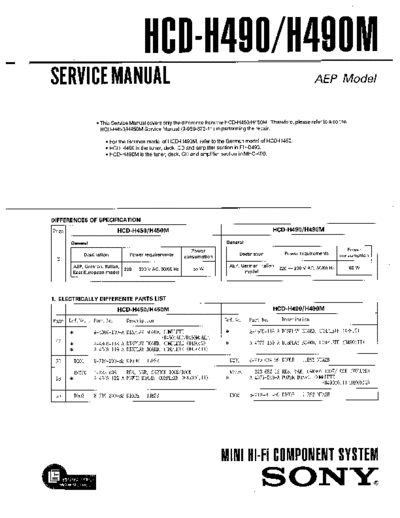 panasonic sony - hcd-h490 h490m 161  panasonic Fax KXFM90PDW Viewing SGML_VIEW_DATA EU KX-FM90PD-W SVC Audio sony_-_hcd-h490_h490m_161.pdf