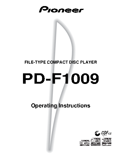 Pioneer hfe   pd-f1009  Pioneer CD PD-F1009 hfe_pioneer_pd-f1009.pdf