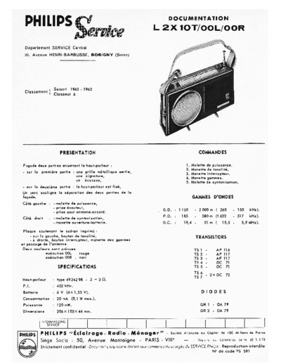 Philips l2x 10 t  Philips Historische Radios L2X10T l2x 10 t.pdf