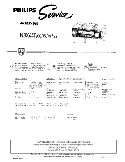 Philips n3x 44 t  Philips Historische Radios N3X44T n3x 44 t.pdf