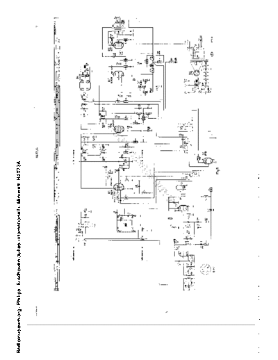 Philips schematic  Philips Historische Radios H4X73A schematic.pdf