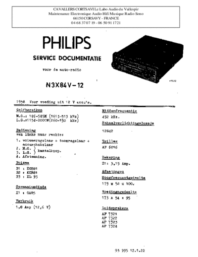 Philips n3x 84 v  Philips Historische Radios N3X84V n3x 84 v.pdf