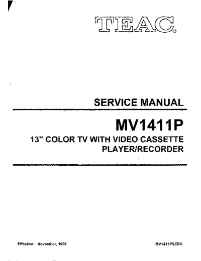 teac MV1411  teac VCR MV1411.pdf