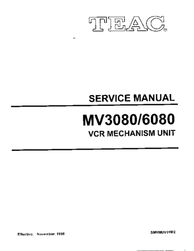 teac MV3080 6080  teac VCR MV3080_6080.pdf