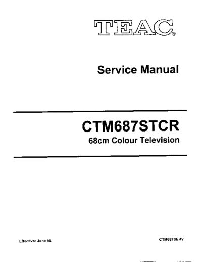 teac ctm687stcr  teac TV ctm687stcr.pdf