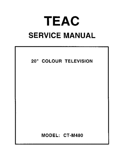 teac CT-M480  teac TV CT-M480.pdf