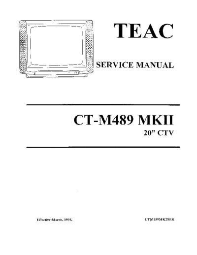 teac CTM489MKII  teac TV CTM489MKII.pdf