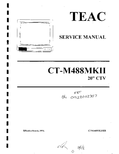teac CT-M488 MKII  teac TV CT-M488 MKII.pdf
