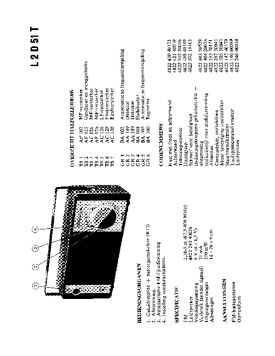Philips l2d 51 t  Philips Historische Radios L2D51T l2d 51 t.pdf