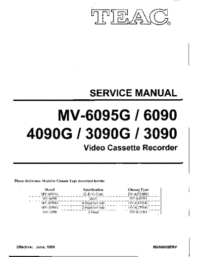 teac MV3090  teac VCR MV3090.pdf
