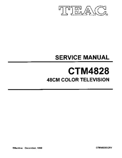 teac CTM4828  teac TV CTM4828.pdf