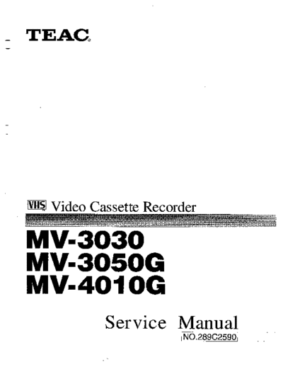 teac MV3030  teac VCR MV3030.pdf