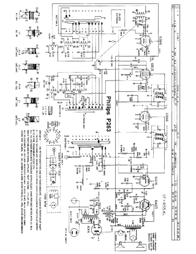 Philips p263data  Philips Historische Radios P263 philipsp263data.pdf