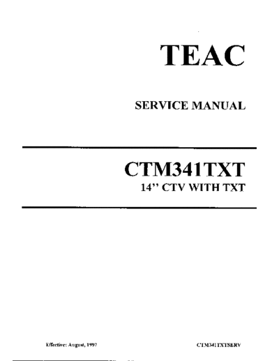 teac CTM341TXT  teac TV CTM341TXT.pdf