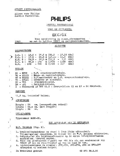 Philips BX676X  Philips Historische Radios BX676X BX676X.pdf